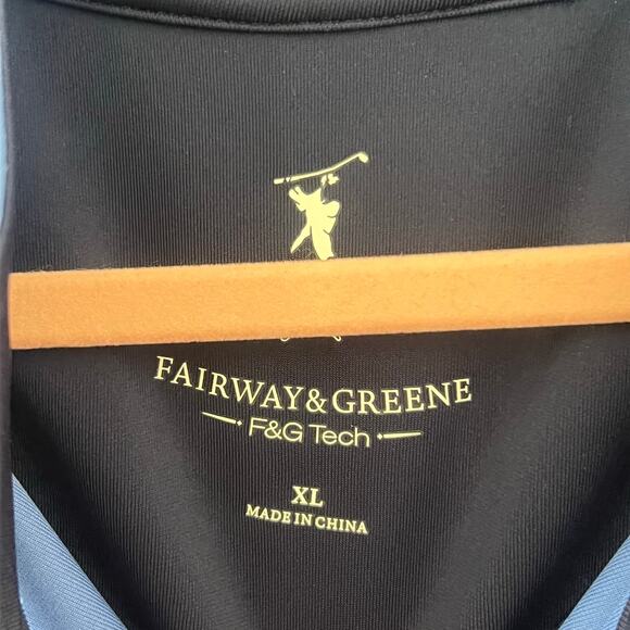 Fairway & Greene F&G Tech Quarter-Zip Pullover - Size XL Bali Hai Golf - Picture 3 of 6